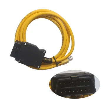 E-SYS Data Cable For b-mw ENET Ethernet to OBD OBDII 2 Interface Data E-SYS ICOM Coding for F-serie