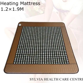 NEW Produsts Natural Tourmaline bed Mat Heat Jade Mat Beauty Mattress Jade Yoga Mat Heat 10-70 Celsius 1.2X1.9M