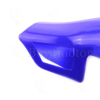 Motorcycle Plastic Blue Pairs Handguard hand Guard off-road bike accessories For 22 mm handle bar Dirt Bike KTM MX ATV #3842*2