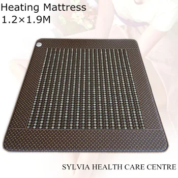 220V Health care products for old people jade and germanium stone heating massage mattress cushion 1.2X1.9M