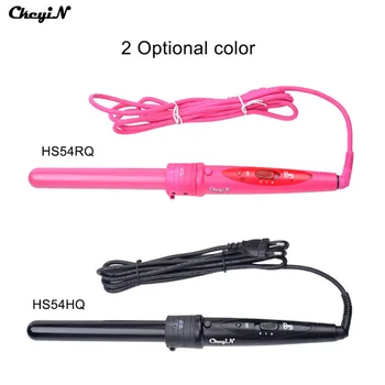 Hot 3 Part Hair Curling Iron Machine 3P Ceramic Hair Curler Set 3 Sizes 09-25mm Curling Wand Rollers with Glove HS54
