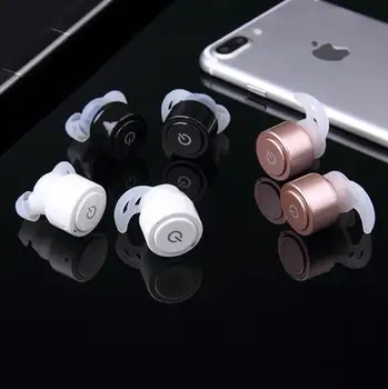 Mini Twins True Wireless Bluetooth Earphones CSR 4.1 Handsfree Earbuds bluetooth headset with Charging Box Dock for iPhone 7 /7s