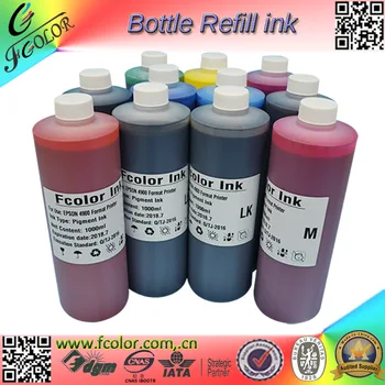 Bulk T7601-9 Refill P600 Pigment ink for SureColor P600 P607 P608 Printer Photo Printing Ink
