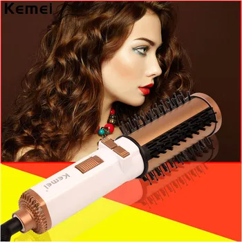 Multifunctional Hot Air Brush 220-240V 350W Professional Curler Styler Dryer Machine Comb Salon Hairdressing Hair Styling Tools