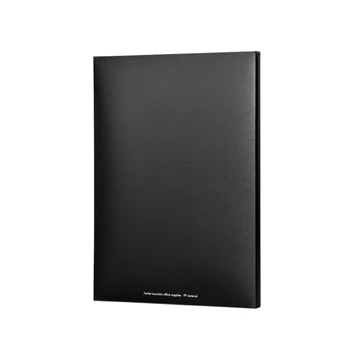 Office Supplies Plastic Black Color Waterproof File Folder With Buckle Case Organizer Fashion Office 2017