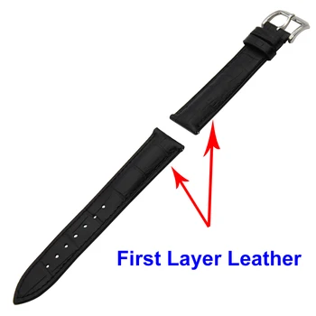Quick Release Watch Band 18mm 20mm 22mm for Hamilton Men Women 1st Layer Genuine Leather Strap Wrist Belt Bracelet Black Brown