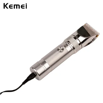 Kemei Rechargeable Men Hair Clipper Styling Electric Professional Ceramic Blade Hair Trimmer Cutting Machine Shaver Haircut Tool