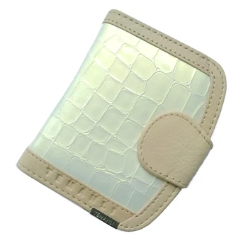 Wholesale Genuine leather women's short design wallet fashion classic crocodile pattern purse female wallet
