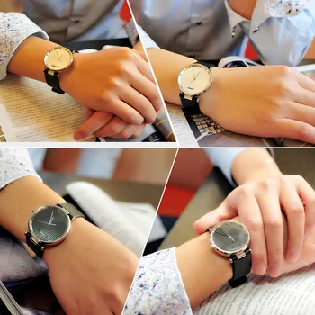 SINOBI Fashion Women Wrist Watches Leather Watchband Top Luxury Brand Female Dress Quartz Clock Ladies Wristwatch Montres Femmes