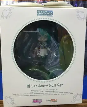 Nendoroid Hatsune Miku #493 Snow Miku Snow Bell Ver. PVC Action Figure Collectible Model Toy 10cm KT015