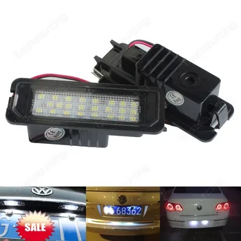 VW LED Licence Number Plate Light Canbus No Error Golf GTI MK4 MK5 Eos Scirocco (CA198)