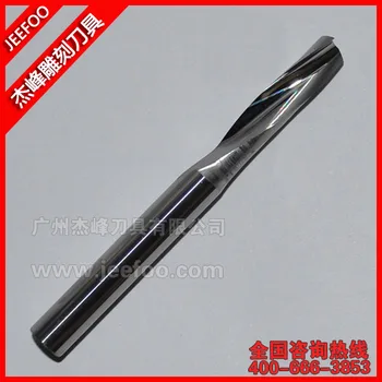 6*22mm Single Flute Aluminum Cutting Tools, End Mill Bits, Spiral Cutters, Engraving Tools, Drill Bits, CNC Router Tools