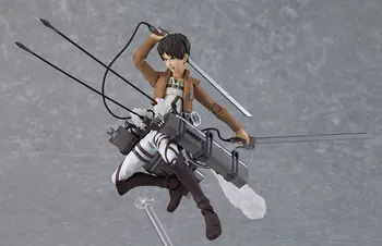 Attack on Titan Eren Jaeger Figma 207 PVC Action Figure Collection Model Toy 6