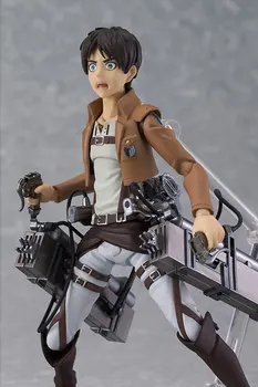 Attack on Titan Eren Jaeger Figma 207 PVC Action Figure Collection Model Toy 6