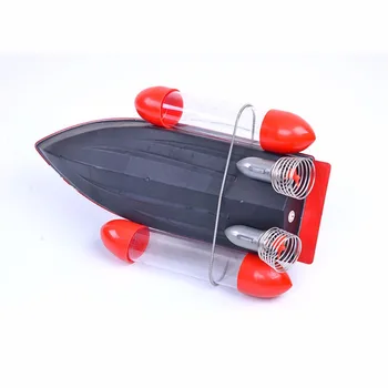 Mini funny high speed update electric remote rc fishing bait boat be charged lure boat for baby children finding fish speedboat