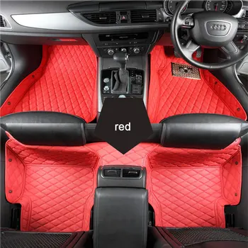 Custom fit car floor mats for Land Rover Discovery 3/4 freelander 2 Sport Range Rover Sport Evoque 3D car styling carpet liners