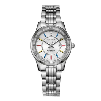 CASIO classic Watch 2017 Arrival Famous Brand Classic Luxury Fashion Women Quartz Wrist Watch LTP-1358D-7A Relogio Masculino