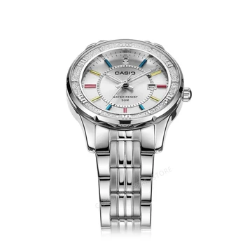 CASIO classic Watch 2017 Arrival Famous Brand Classic Luxury Fashion Women Quartz Wrist Watch LTP-1358D-7A Relogio Masculino
