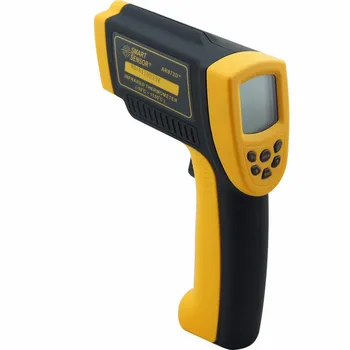 Smart Sensor Digital infrared thermometer AR872D+ -50~1050C (-58~1992F) LCD IR Laser Point Gun noncontact Infrared Thermometer