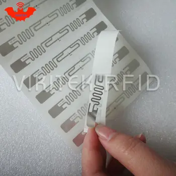 RFID tag UHF sticker Alien 9662 EPC 6C wet inlay 915mhz868mhz860-960MHZ Higgs3 500pcs adhesive passive RFID label