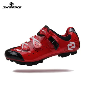 SIDEBIKE Professional Lightweight Bicycle Cycling MTB Shoes Mountain Bike Racing Self-Locking Shoes Outdoor Sports Athlete Shoes