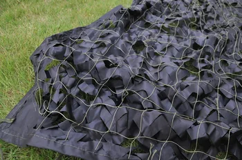 Free Mlitary camo netting hunting camo black army netting hunting camouflage net car cover4*5M(157in*197in)