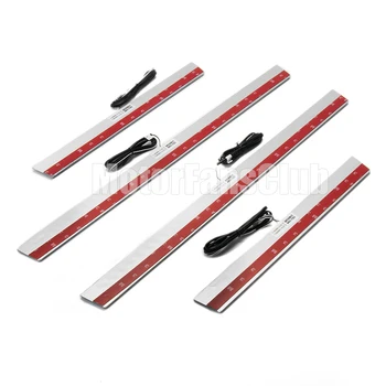 LED door sill For Land Cruiser 200 2007 2008 2009 2010 2011 2012 2013 Led moving lights door scuff plate welcome pedal