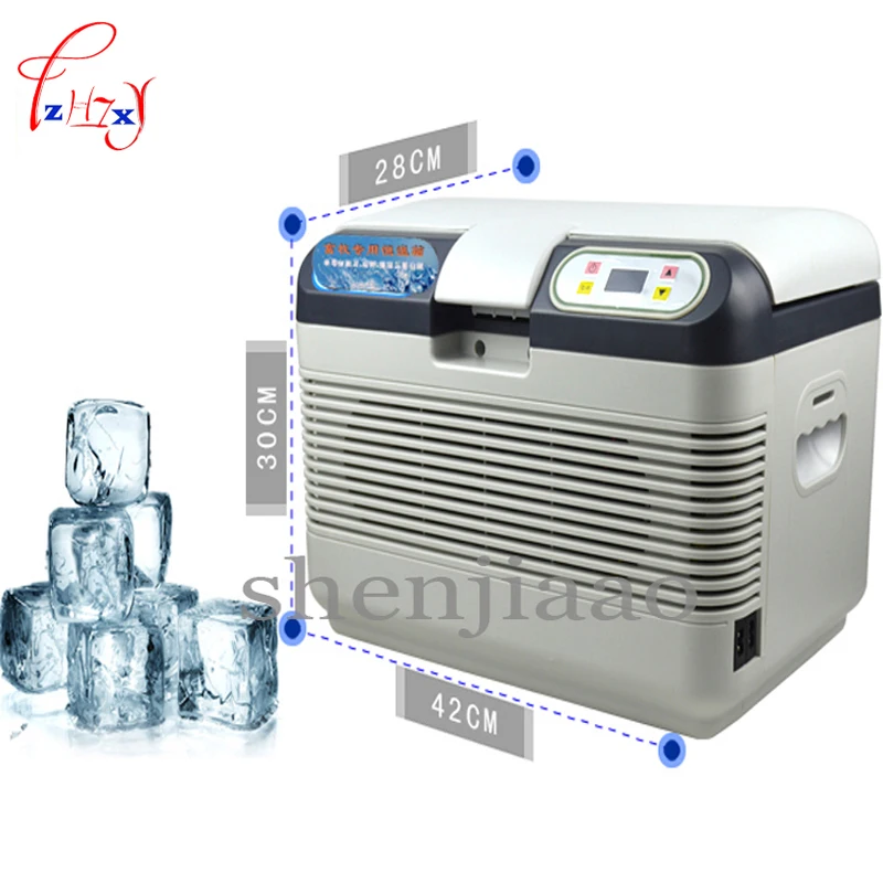 AC 220V 12L Portable Thermoelectric Cooling Drug Sperm & Pig Nursery / Rabbit / Tempered Mouse Cool Box Car Fridge Freezer