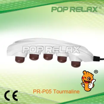 POP RELAX 5 balls jade tourmaline handheld therapy body heater projector PR-P05
