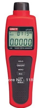 UNI-T UT372 USB Tachometers meter 10 to 99,999 RPM