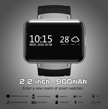 DM98 Smart Watch With GPS Health Fitness Watch Wristwatch Sleep Monitor Smart Wearable Devices Smartwatch For Android IOS