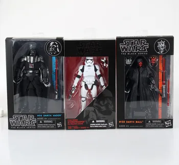 Star Wars Darth Vader Stormtrooper Darth Maul PVC Action Figure Collectible Model Toy 15-17cm KT1717