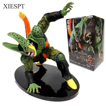 XIESPT Anime Dragon Ball Z Cell Figurines The Second Form PVC Action Figure Model Collection Toy Gift
