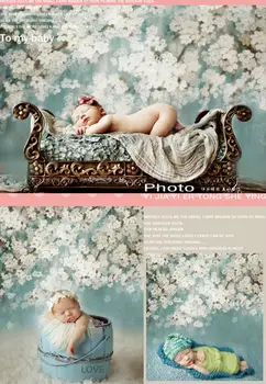 150cm*200cm backgrounds newborn props and backdrops flower photography background baby for photo studio S102