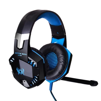 Blue EACH G2000 Game Headphones Earphones Gaming Headset Over Ear Headphone fone de ouvido L3EF