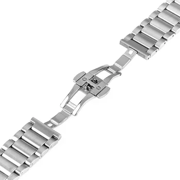 18mm Quick Release Watchband for Withings Activite / Steel / Pop Smart Watch Band Stainless Steel Strap Butterfly Clasp Bracelet
