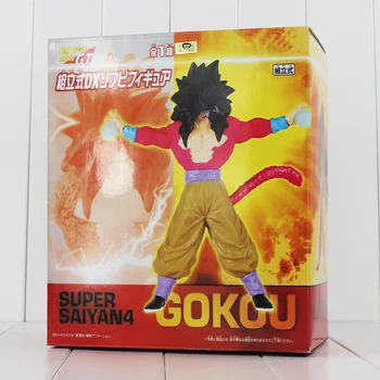 Anime Dragon Ball GT Super Saiyan 4 Sun Goku 26cm PVC Action Figure Model Collection Toy Doll with box
