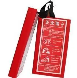 1m x 1m Fire Blanket Emergency Survival Fire Shelter Safety Protector