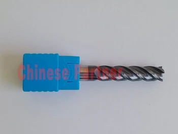 1pcs 10mm hrc55 D10*45*D10*150 Four Flutes Spiral Bit Milling Tools Carbide CNC Endmill Router bits