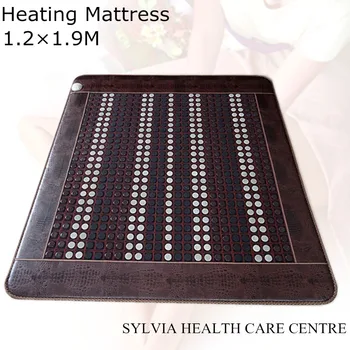 Jade Physical Therapy Cushion Germanium Tourmaline Health Heated Electric Heat Mats bed warm mattress 1.2X1.9M