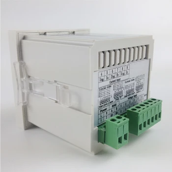 Digital LED display Panel mounting 3 phase AC Voltage meter ,0-450 voltage range ,220V power supply V meter