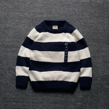 New 2016 spring Autumn Kids movement Long Sweaters Pullover Shirts knitting Warm Cardigans Tops Children's clothing SOU-004
