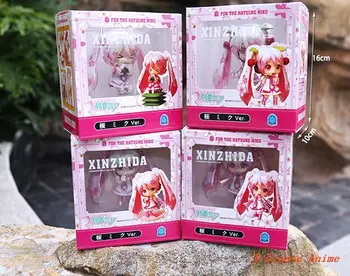 5set (4pcs/set) Anime Q version Oriental cherry Hatsune Miku pvc figure toy tall 10cm via DHL/EMS