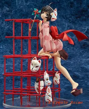 5pcs newest anime Nisemonogatari Araragi Tsukihi action pvc figure doll tall 23cm with box via DHL/EMS.