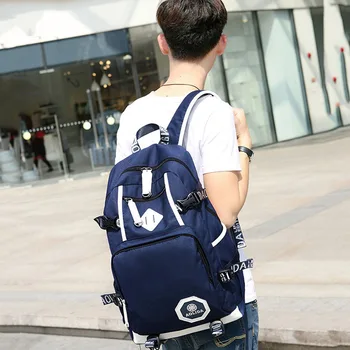 Men Backpack Fashion Male Backpack Youth Teenage Backpacks For Teen Boys Laptop Bagpack Mochila Masculina Boy Men Travel Bags