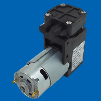 660mmHg Vacuum 12VDC electrical piston brush Vacuum pump mini air compressore