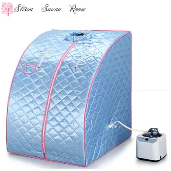 Portable steaming sauna room steam sauna box Home sauna for Losing weight (Chair included)