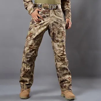 Multicam Airsoft Military Camouflage Ix7 Pants Blind Hunting Clothing Tactical Cargo Pants Army Combat Pants Camouflage Fatigues