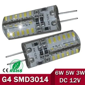 1Pcs G4 LED Lamp DC 12 V / AC 220V 110V SMD 3014 1W 3W 5W 6W 7W Replace 30W/60W Halogen Lamp 360 Beam Angle LED Lampada Bulb