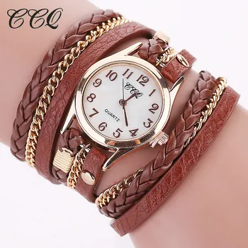 2016 Fashion Casual Wrist Watch Leather Bracelet Women Watches Relogio Feminino BW1071